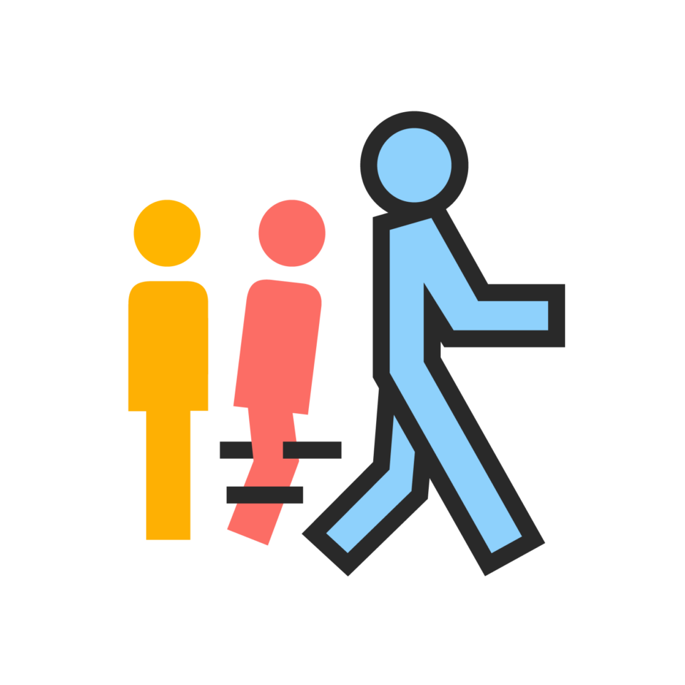 People walking icon