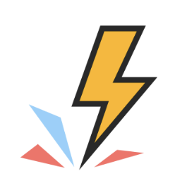 Lightning bolt icon